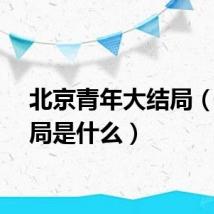 北京青年大结局（大结局是什么）