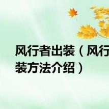 风行者出装（风行者出装方法介绍）