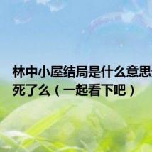 林中小屋结局是什么意思最后都死了么（一起看下吧）