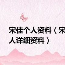 宋佳个人资料(宋佳个人详细资料)