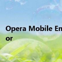 Opera Mobile Emulator
