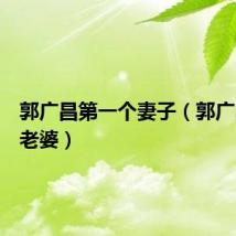 郭广昌第一个妻子（郭广昌几任老婆）