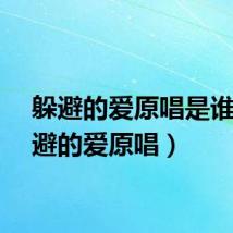 躲避的爱原唱是谁(躲避的爱原唱)