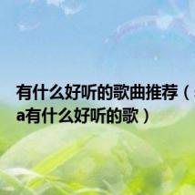 有什么好听的歌曲推荐(shakira有什么好听的歌)