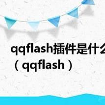 qqflash插件是什么意思(qqflash)
