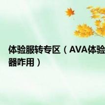 体验服转专区（AVA体验服转换器咋用）