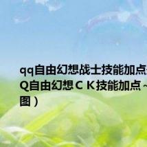 qq自由幻想战士技能加点最新(QQ自由幻想CK技能加点~最好是图)