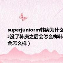 superjuniorm韩庚为什么离队(SJ没了韩庚之后会怎么样韩庚离开SJ会怎么样)