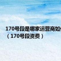 170号段是哪家运营商如何交费（170号段资费）