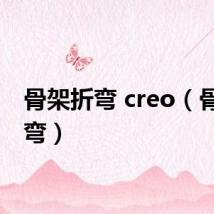 骨架折弯 creo（骨架折弯）