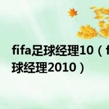 fifa足球经理10(fifa足球经理2010)