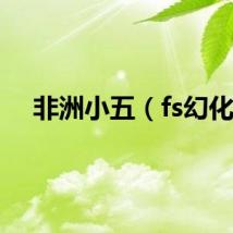 非洲小五（fs幻化）