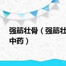 强筋壮骨（强筋壮骨的中药）