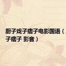 厨子戏子痞子电影国语（厨子戏子痞子 影音）