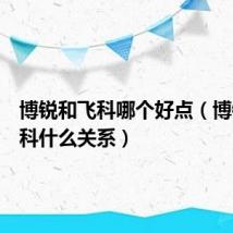 博锐和飞科哪个好点(博锐和飞科什么关系)