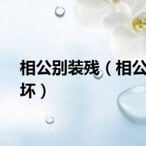 相公别装残（相公别使坏）