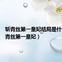斩青丝第一皇妃结局是什么(斩青丝第一皇妃)