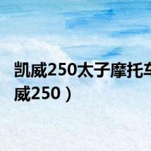 凯威250太子摩托车（凯威250）