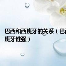 巴西和西班牙的关系（巴西VS西班牙谁强）