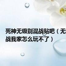 死神无级别混战贴吧（无级别混战我家怎么玩不了）