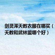 剑灵浑天教衣服在哪买(剑灵浑天教和武林盟哪个好)