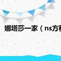 娜塔莎一家（ns方程）