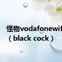 怪物vodafonewifi巨大（black cock）