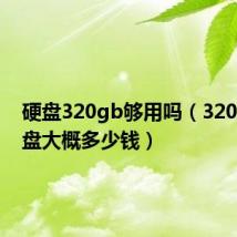 硬盘320gb够用吗（320G的硬盘大概多少钱）