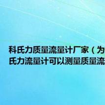 科氏力质量流量计厂家（为什么科氏力流量计可以测量质量流量）