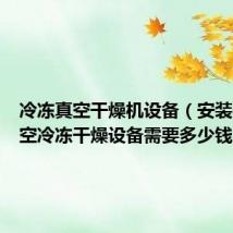 冷冻真空干燥机设备(安装一套真空冷冻干燥设备需要多少钱)