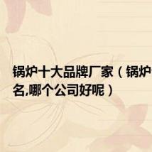 锅炉十大品牌厂家(锅炉公司排名,哪个公司好呢)