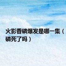 火影香磷爆发是哪一集(火影香磷死了吗)