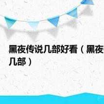 黑夜传说几部好看（黑夜传说有几部）