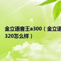 金立语音王a300(金立语音王 a320怎么样)