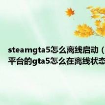 steamgta5怎么离线启动(steam平台的gta5怎么在离线状态下玩)