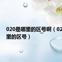 020是哪里的区号啊(020是哪里的区号)