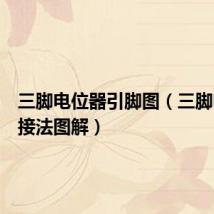 三脚电位器引脚图(三脚电位器接法图解)