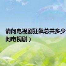 请问电视剧狂飙总共多少集(请问电视剧)