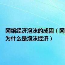 网络经济泡沫的成因(网络经济为什么是泡沫经济)