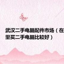 武汉二手电脑配件市场(在武汉哪里买二手电脑比较好)
