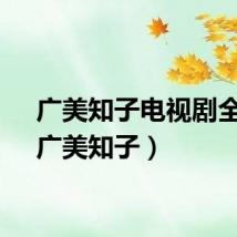 广美知子电视剧全集(广美知子)