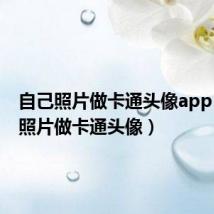 自己照片做卡通头像app(自己照片做卡通头像)