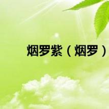 烟罗紫（烟罗）