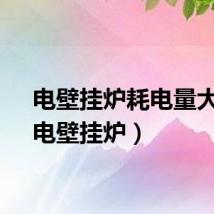 电壁挂炉耗电量大吗（电壁挂炉）