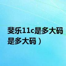 斐乐11c是多大码(11c是多大码)