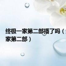 终极一家第二部播了吗(终极一家第二部)