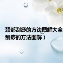 颈部刮痧的方法图解大全(颈部刮痧的方法图解)