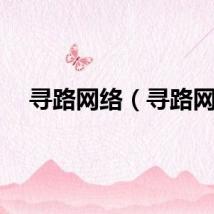 寻路网络（寻路网）