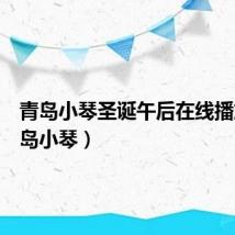 青岛小琴圣诞午后在线播放(青岛小琴)