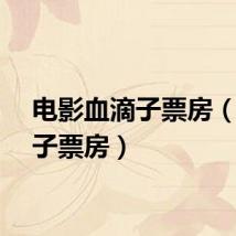 电影血滴子票房（血滴子票房）